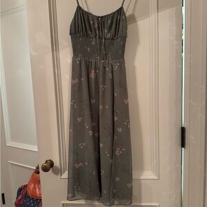 Floral Spaghetti Strap Dress Wilfred Aritzia